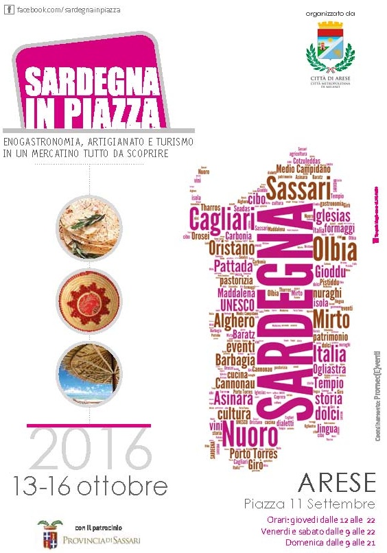 Arese, Torna ″Sardegna in piazza″