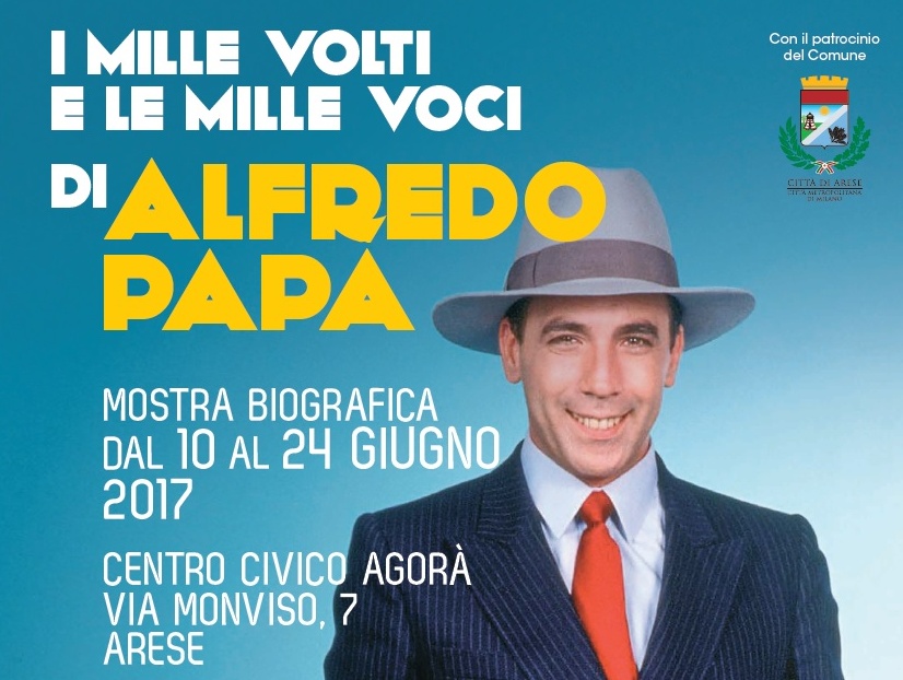 Arese, Una mostra biografica per ricordare Alfredo Papa  il noto imitatore tv aresino