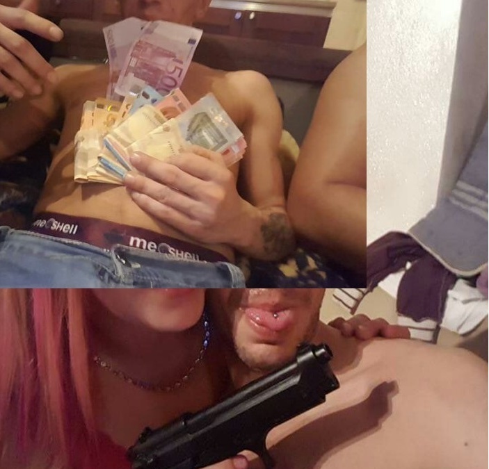 Busto Garolfo, “Guardate la mia pistola” e si fa un selfie: denunciato