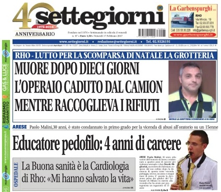 Il nuovo Settegiorni è in edicola