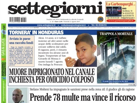 Il nuovo Settegiorni è in edicola