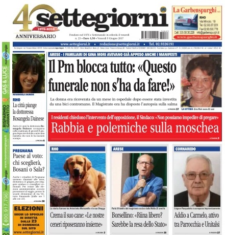Il nuovo numero di Settegiorni è in edicola: correte a comprarlo!