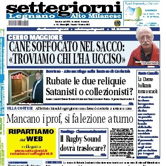 Settegiorni Altomilanese è in edicola: ecco cosa trovate nel nuovo numero