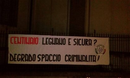 Legnano, CasaPound: "Degrado, spaccio e criminalità: la sicurezza è un miraggio"