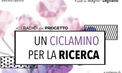 Legnano, "Un ciclamino per la ricerca" in ricordo di Giancarlo