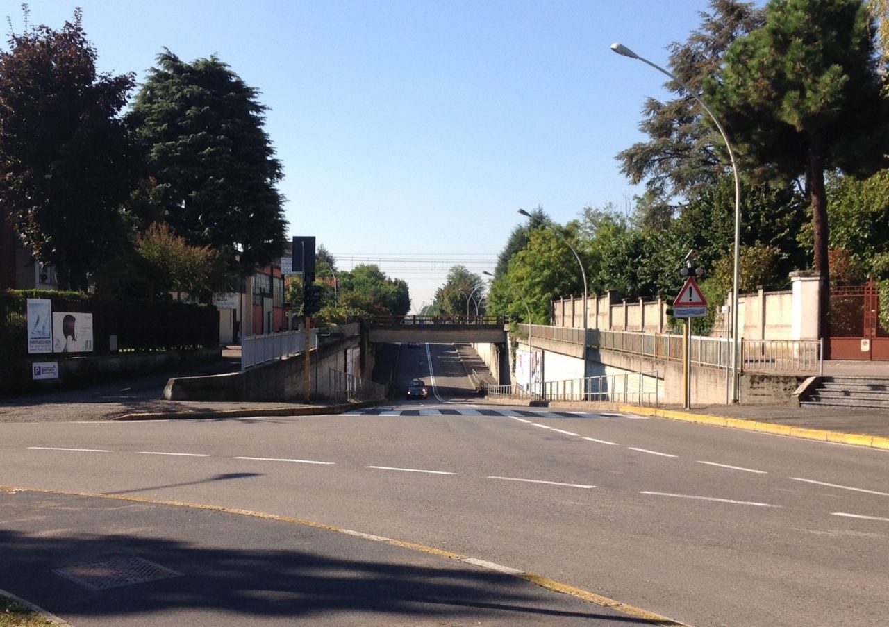 Parabiago, chiude il sottopasso di via Minghetti