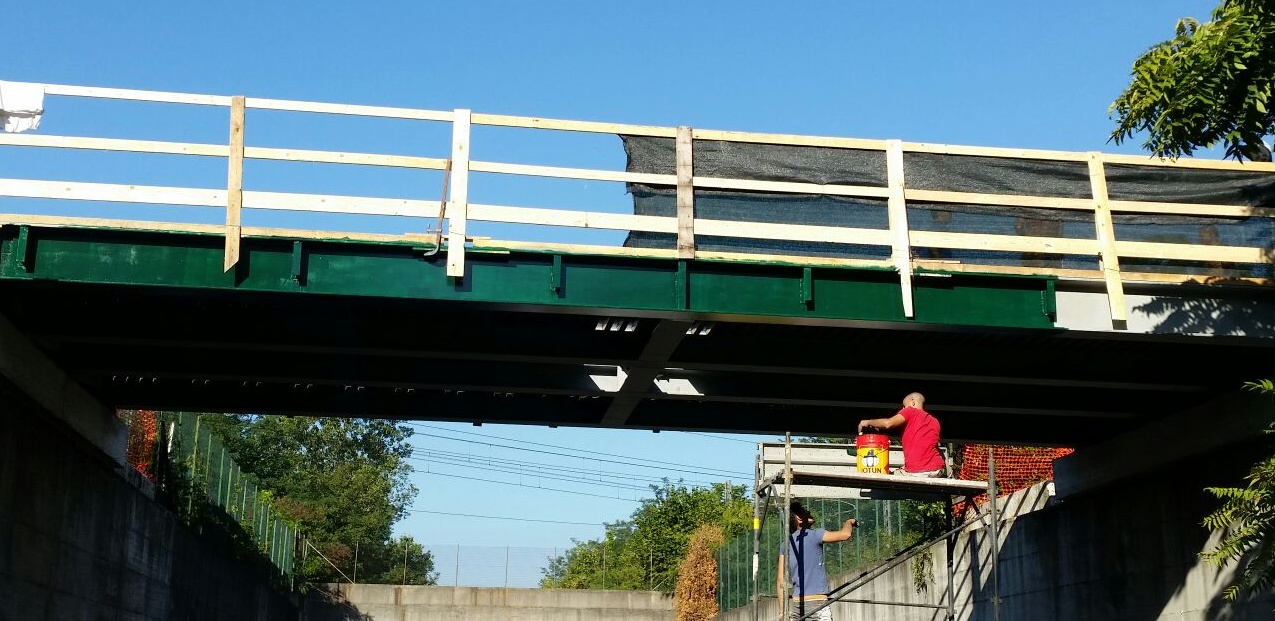 Pogliano, riaperto il ponte sulla sp229 verso Vanzago