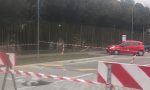 Rho , Voragine nell'asfalto, strada bloccata a Terrazzano