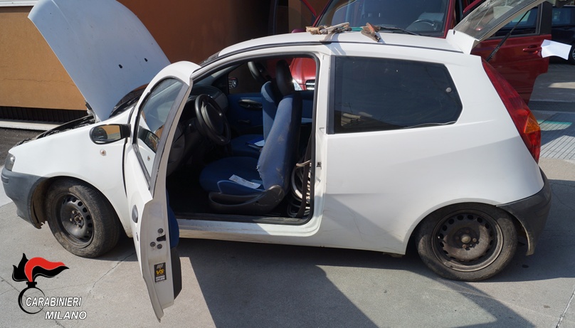 S.Giorgio su Legnano, rocambolesco inseguimento in paese: fermata un’auto con 400 chili di rame