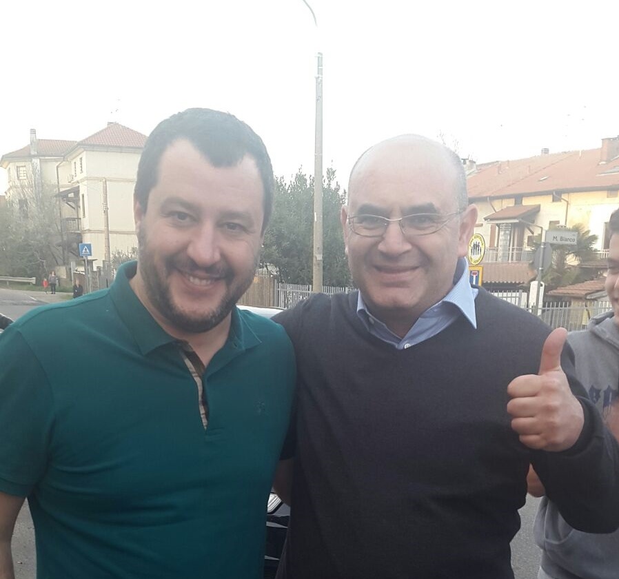 Salvini a Nerviano: “No all’arrivo dei profughi”