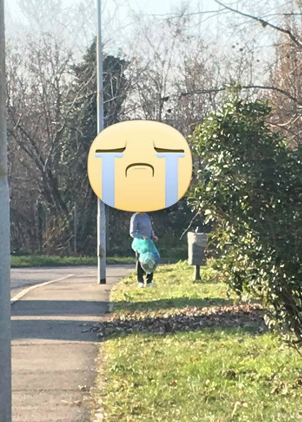 San Giorgio: signora abbandona la spazzatura, multata e… sgridata dal sindaco