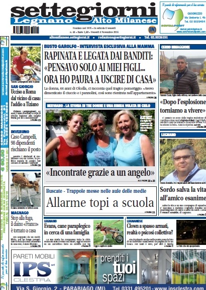Settegiorni Legnano Altomilanese è in edicola: ecco cosa troverete nel nuovo numero