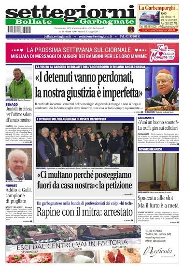 Settegiorni Bollate-Garbagnate è in edicola
