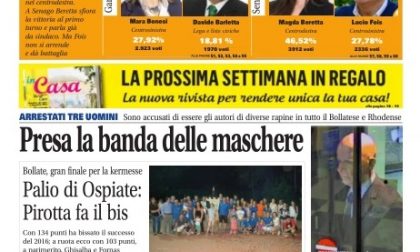 Settegiorni Bollate-Garbagnate è in edicola: in primo piano le elezioni