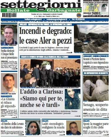Settegiorni Bollate è in edicola