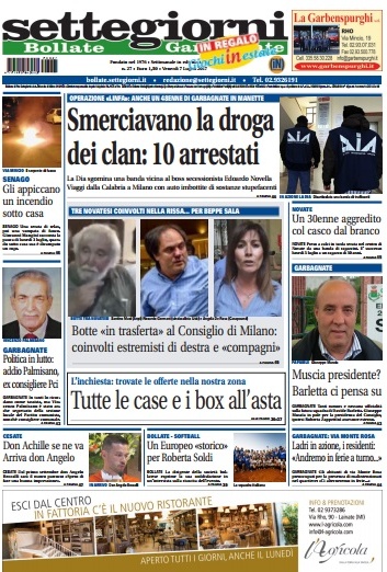 Settegiorni Bollate è in edicola