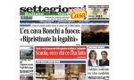 Settegiorni Bollate è in edicola: ecco la prima pagina