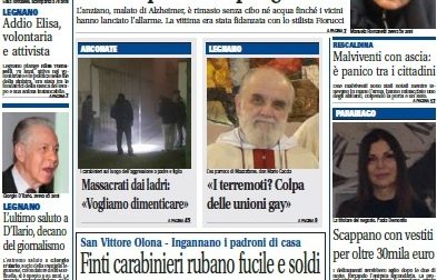 Settegiorni Legnano Altomilanese è in edicola, ecco le notizie in primo piano