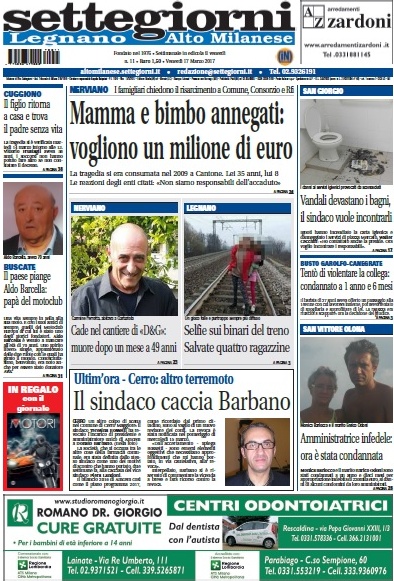 Settegiorni Legnano Altomilanese è in edicola, ecco le notizie in primo piano