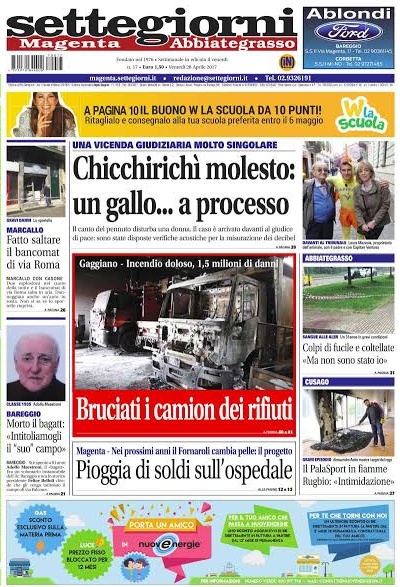 Settegiorni Magenta-Abbiategrasso è in edicola