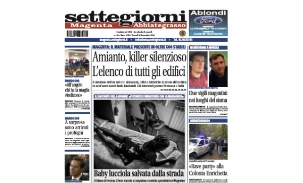 Settegiorni Magenta è in edicola: sfogliamo il nuovo numero