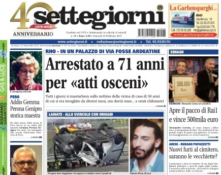 Settegiorni è in edicola!