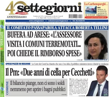 Settegiorni è in edicola