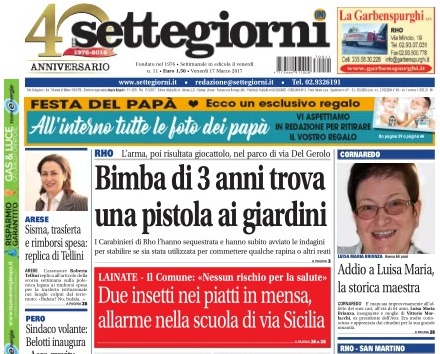 Settegiorni è in edicola