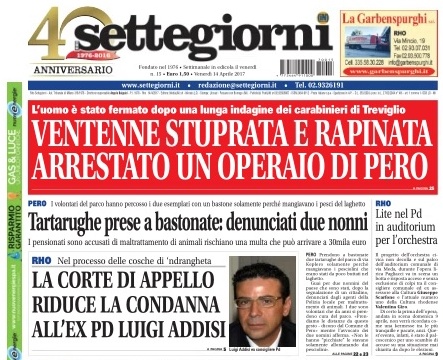 Settegiorni è in edicola