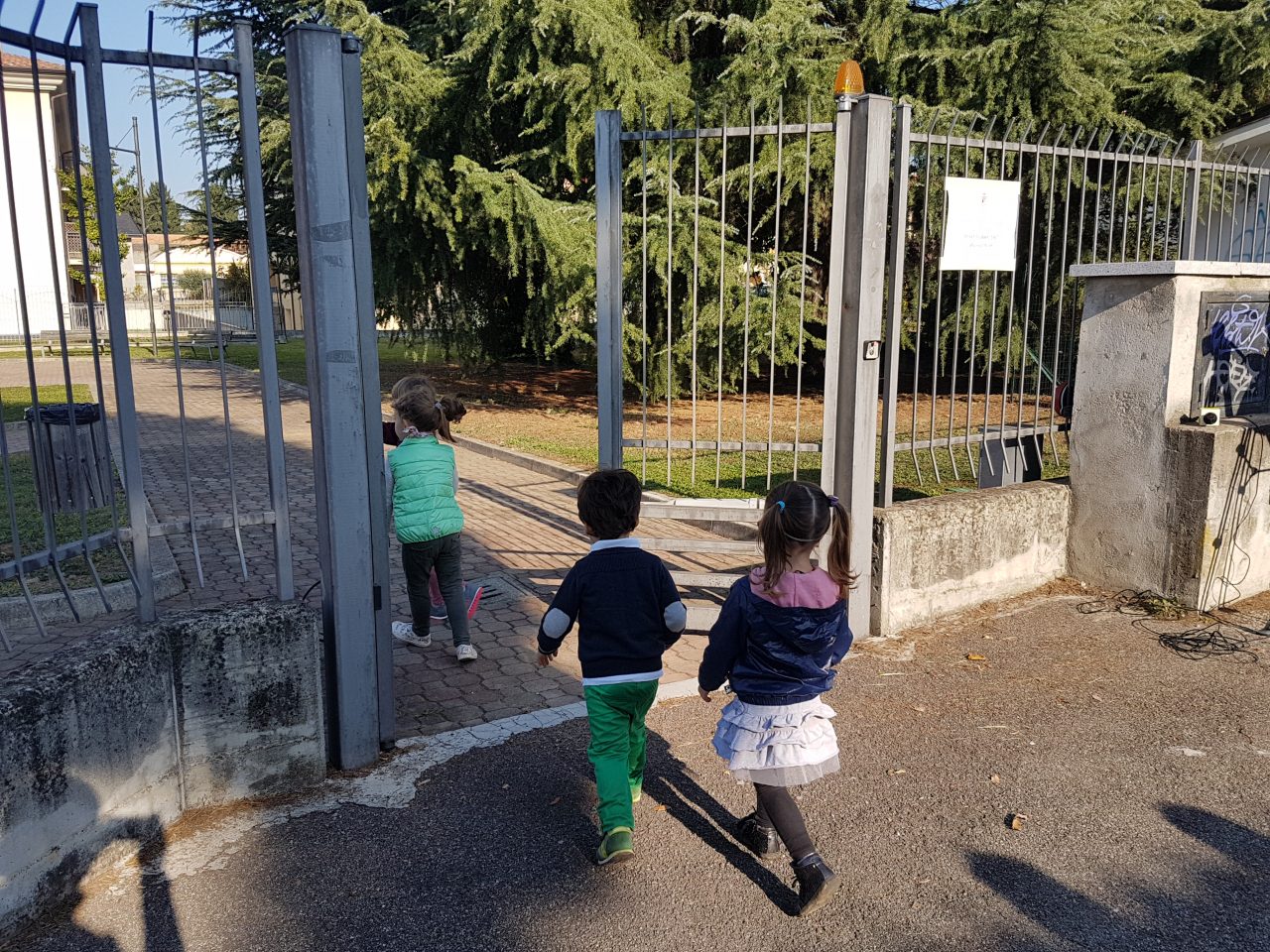 Parchetto giochi la giunta riapre via Meucci e via Sabotino