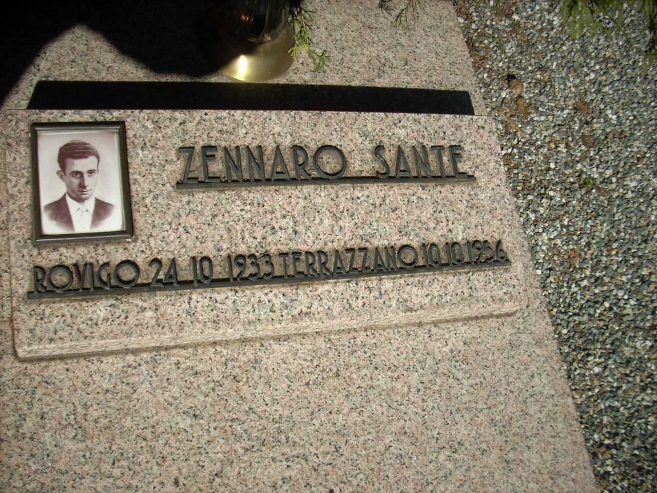 Giorno del ricordo in memoria di Sante Zennaro