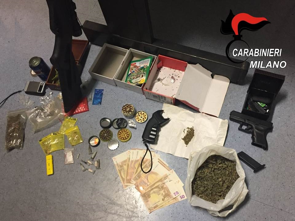 Piantagione di marijuana in casa: arrestato 40enne ad Arese