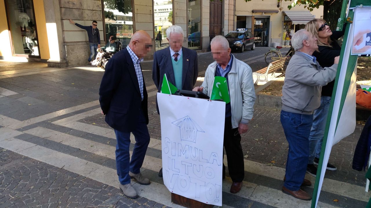 Lega in piazza per l’autonomia della Lombardia
