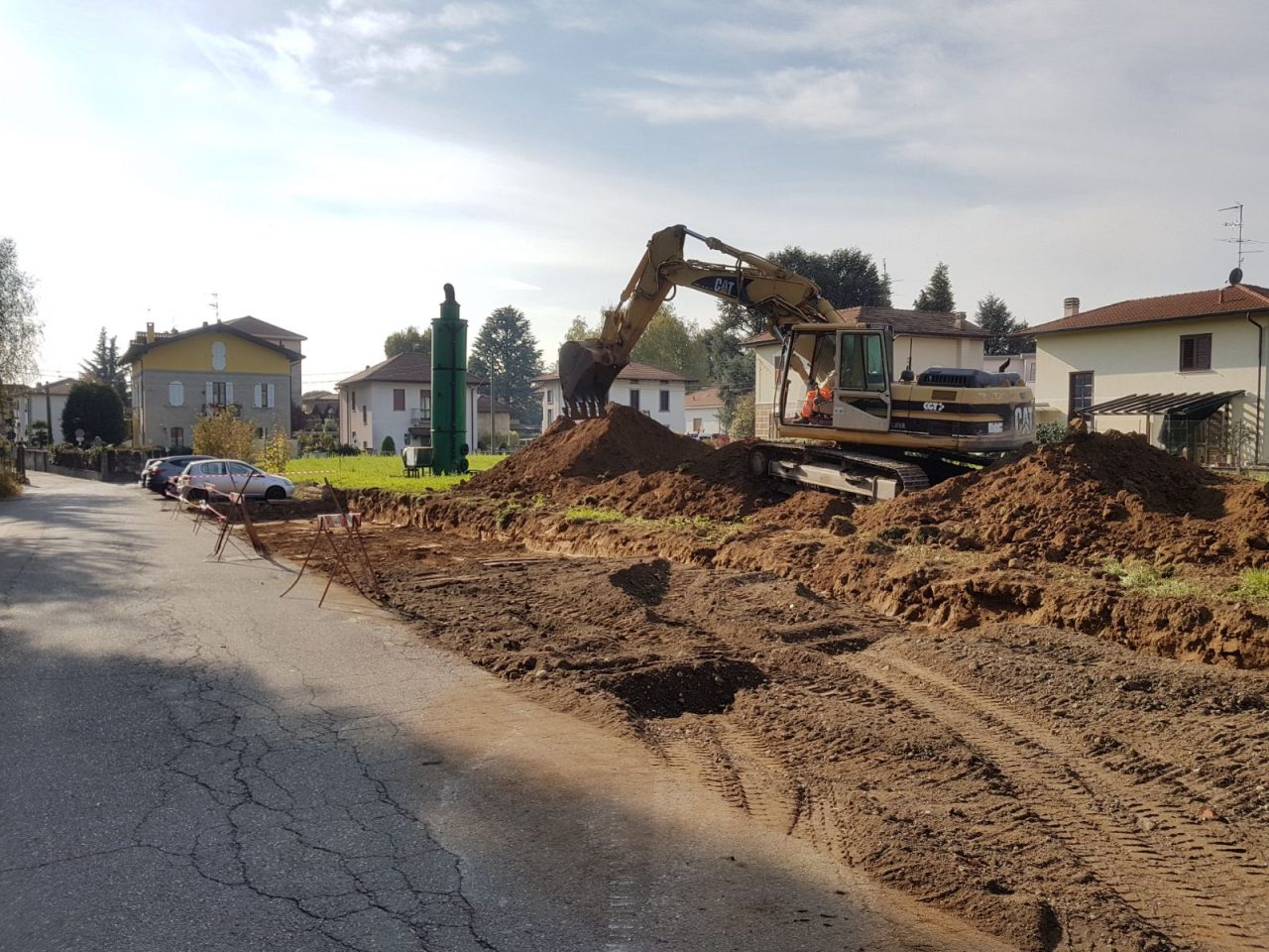 Piano soste nuovi parcheggi per i pendolari di Venegono