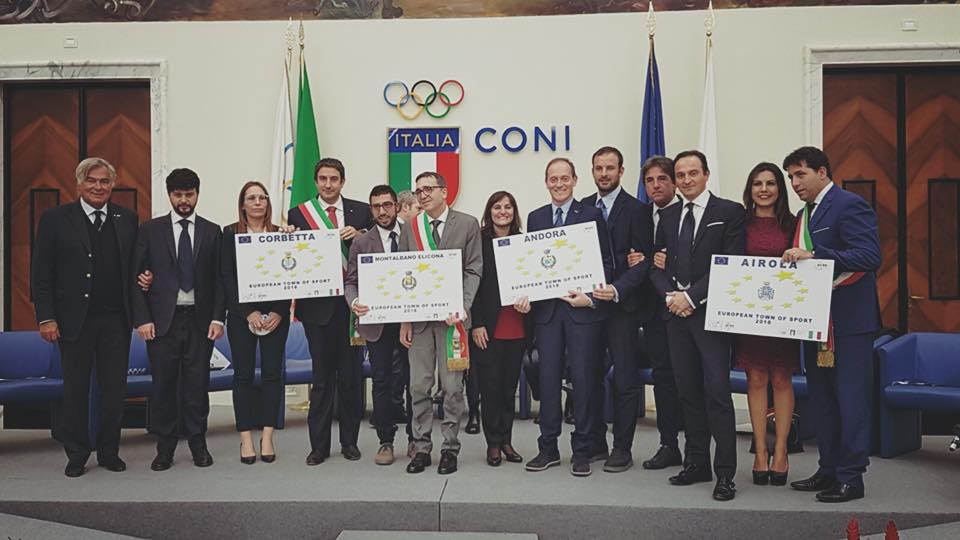 Corbetta Comune europeo dello Sport: è ufficiale