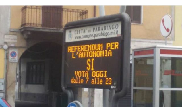 Referendum, spot per il “Sì” sulle bacheche istituzionali: bufera a Parabiago