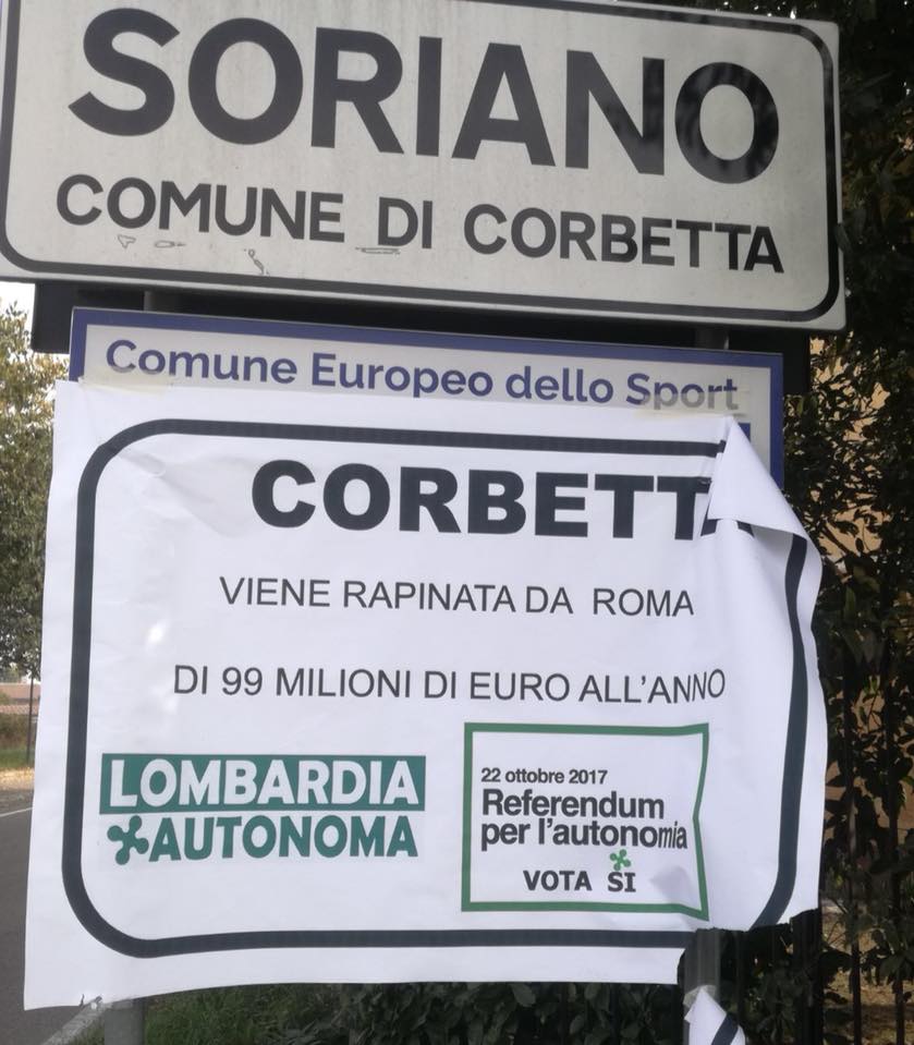 Affissioni abusive pro referendum, il sindaco “ringrazia”
