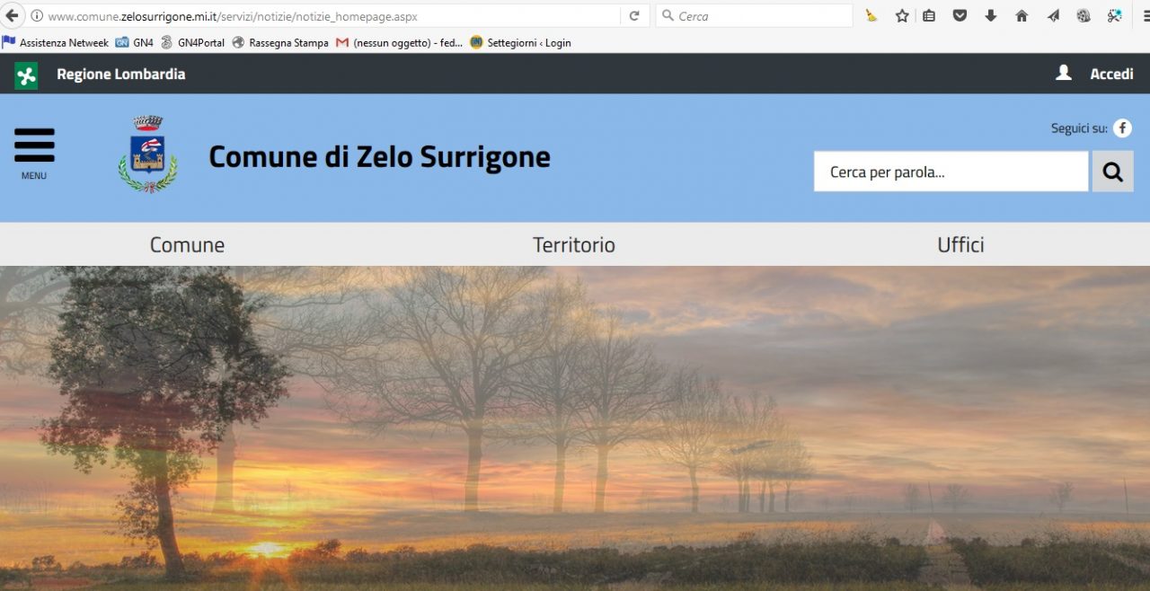 Zelo Surrigone, il sito internet del Comune si rifà il look