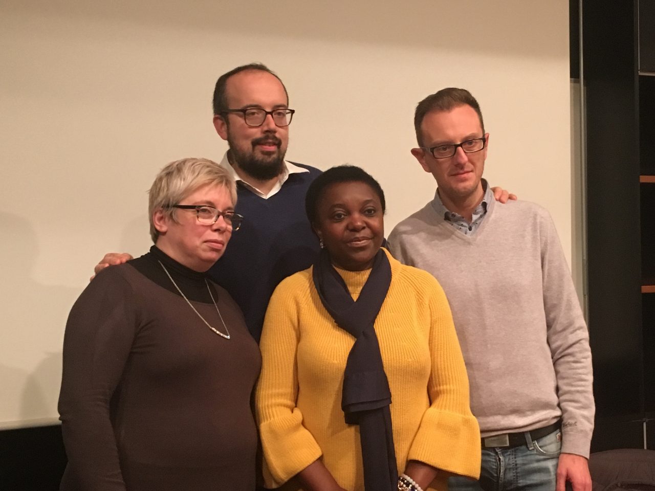 Kyenge a Vittuone per lo ius soli