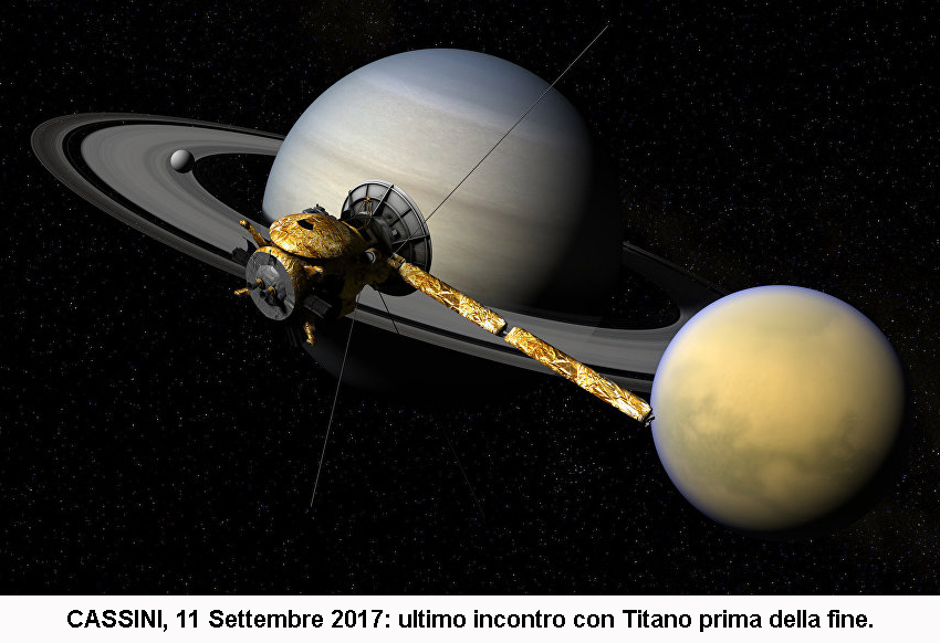 Gat Sonda Cassini  il suicidio annunciato