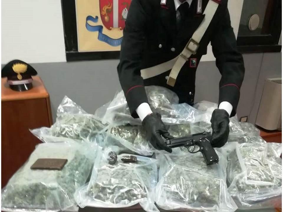 Droga affare di famiglia: in manette figlia e papà