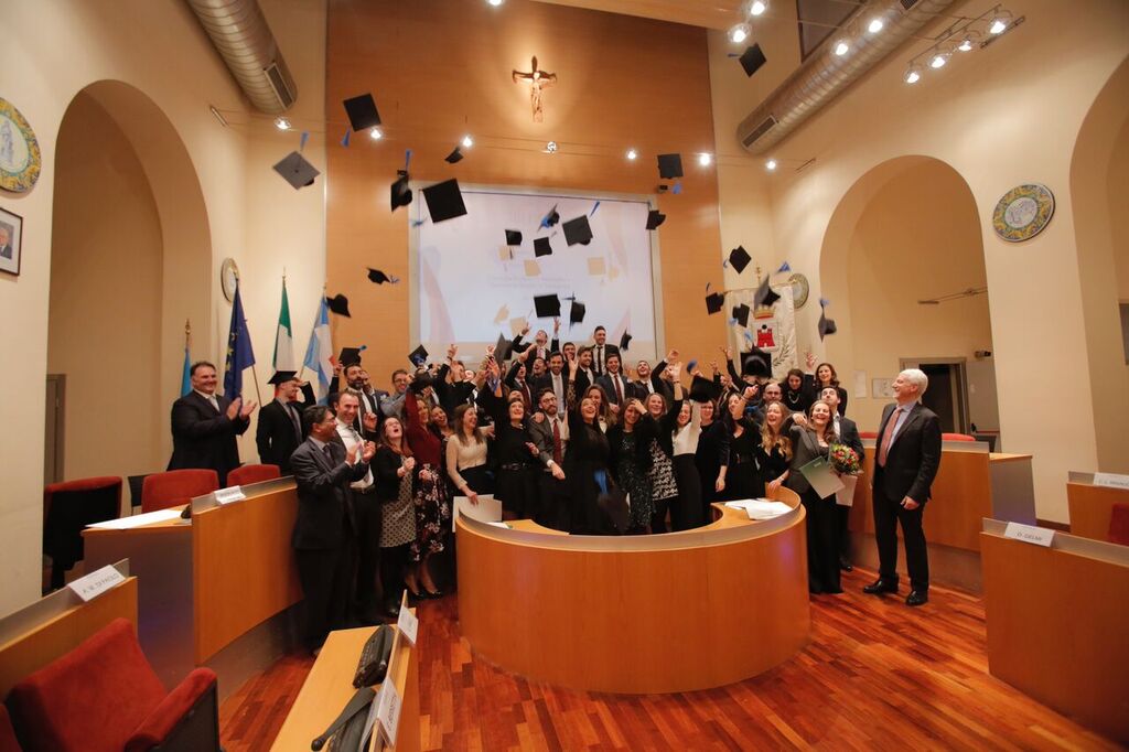 Cerimonia diplomi Aimo in 70 hanno concluso il percorso di studi