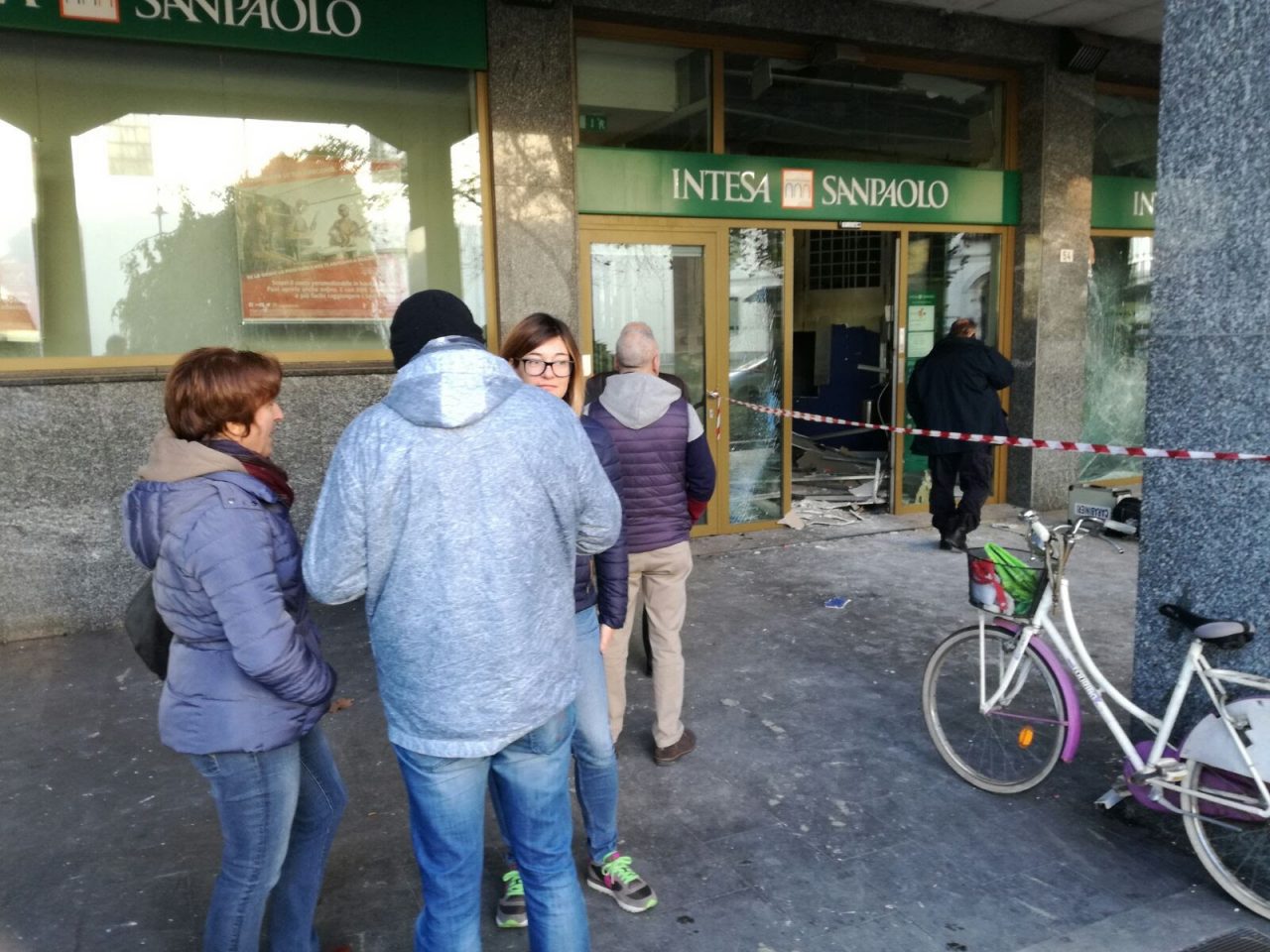 Bancomat esploso a Cornaredo