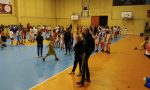 Olimpia in campo coi giovani cestisti del Bollatese VIDEO