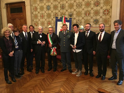 Benemerenze, ecco i cittadini speciali I VIDEO