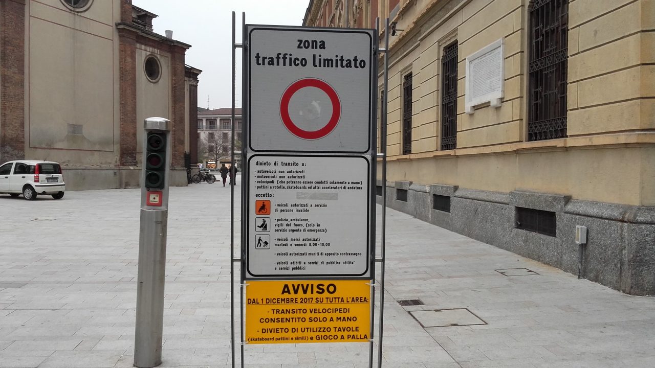 Coronavirus, Abbiategrasso sospende la Zona a traffico limitato