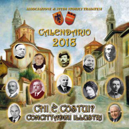 Calendario 2018 dedicato ai tradatesi illustri