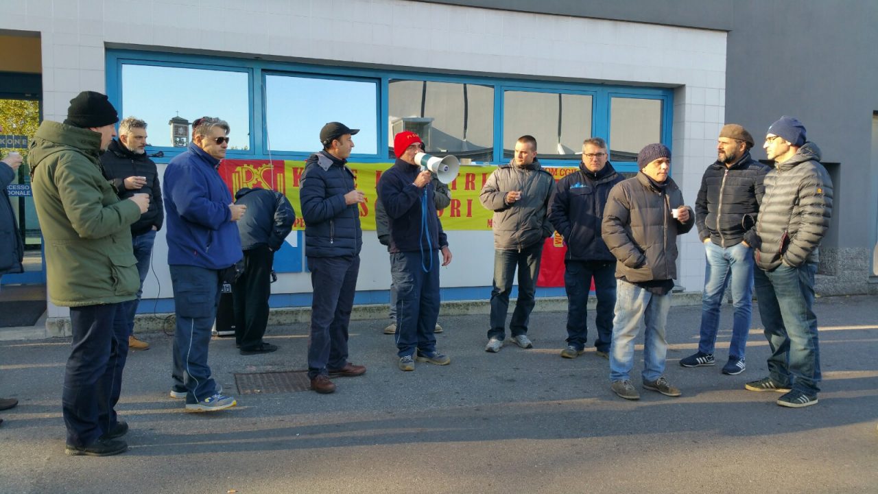 Braccia incrociate per gli operai della Kone