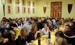 Contrada Legnarello a cena con il fantino... che però non c'era