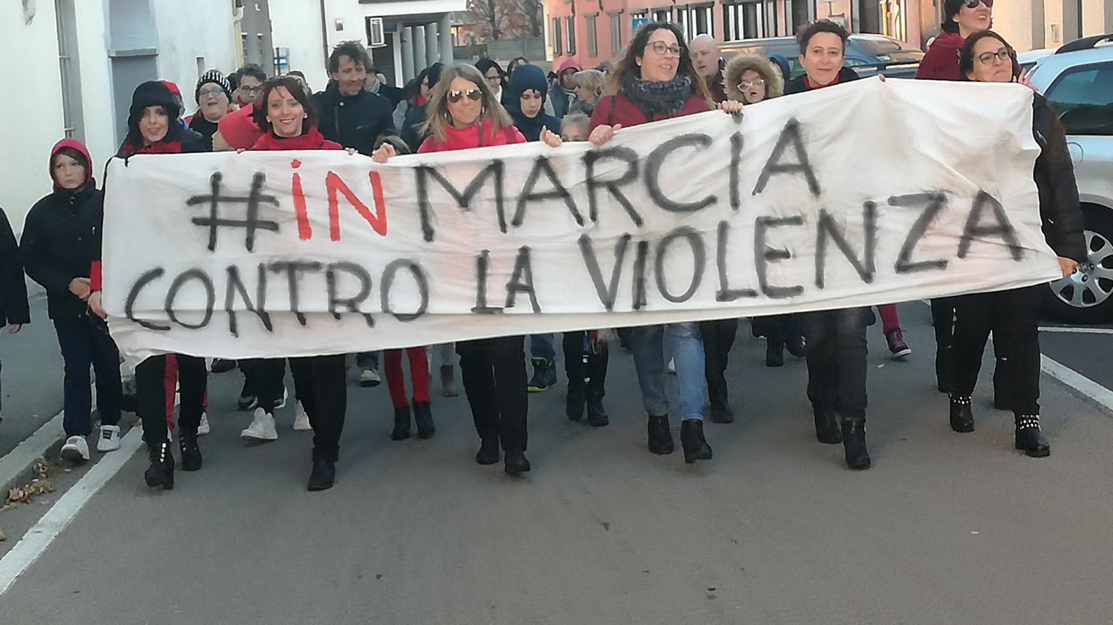 Marcia contro la violenza sulle donne, Cislago